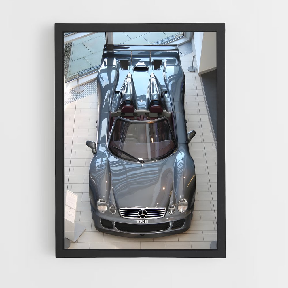 Poster Showroom Vibes – affiche Mercedes (vue 2)